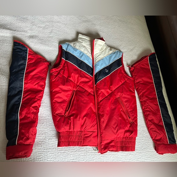 Vintage Ocean Pacific Puffer Vest Jacket - Picture 5 of 5